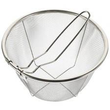  Oil Strainer Stainless Steel Basket Drain Basket Frying Basket With Pot Square