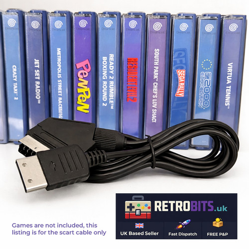 Sega dreamcast rgb - rgb, scart