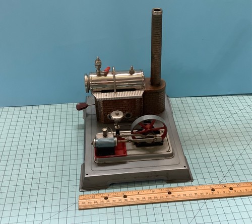 Vintage wilesco steam engine - vintage,