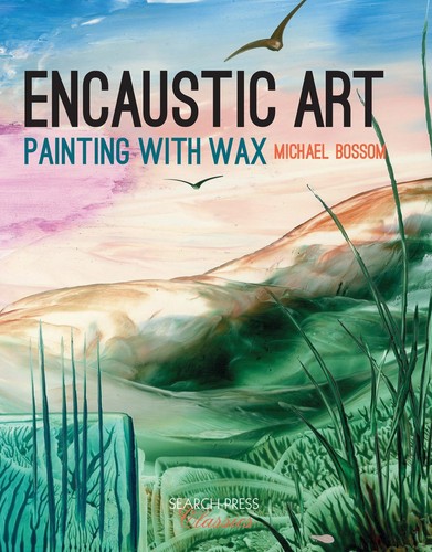 Encaustic art painting with - painting,