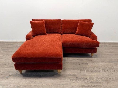 Cynthia rust fabric reversible - rust,
