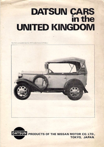 Datsun range 1971 1972 - range, 1971-1972