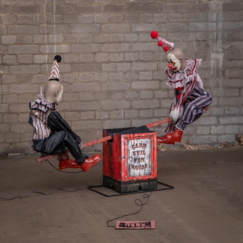 91cm see saw clowns animated - saw,