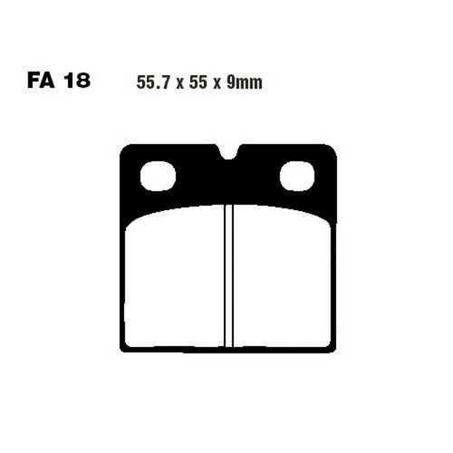 Ebc std brake pads 732 - ebc,
