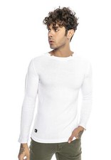 Redbridge Mens Knit Sweater Sweater Knit Vein Slim Fit M3112