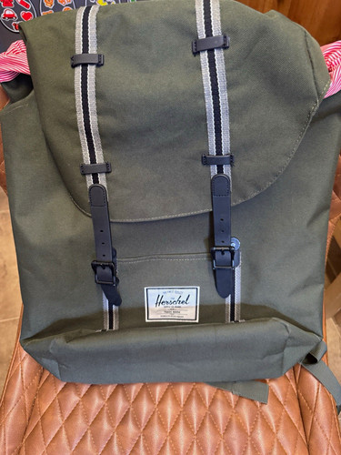 Herschel green classic daypack - herschel,
