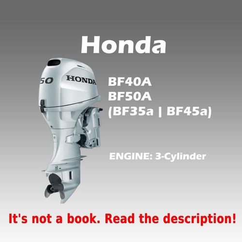 Repair manual for honda bf40a - for,