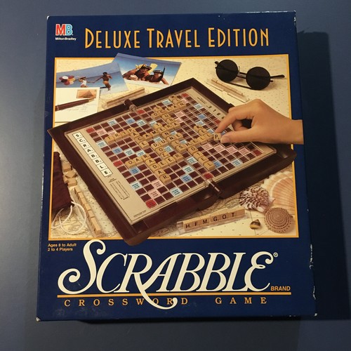 Deluxe travel edition scrabble - travel,
