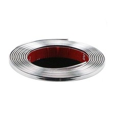 6-30mm Silver Chrome Car Styling Tuning Moulding Strip Trim Self Adhesive Tape