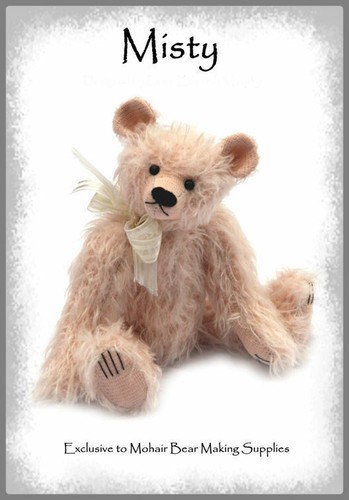 Ooak mohair teddy bear sewing - teddy,