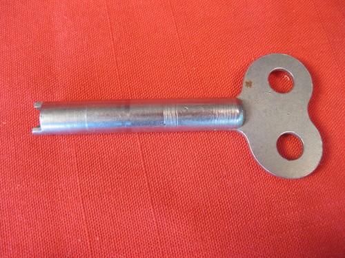 Vintage metal key markings - metal, no