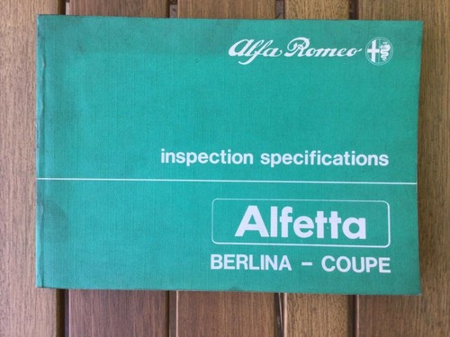 Genuine alfa romeo - genuine, alfetta