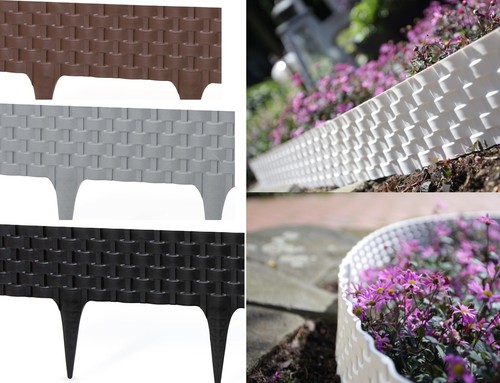 Garden lawn edging - wall,