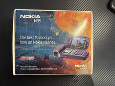 Nokia N93 Black Mobile Phone - READ DESCRIPTION