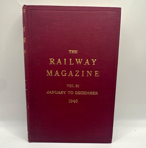 The railway magazine vol - the, 92