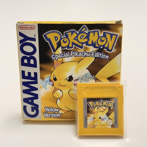 Pokemon yellow nintendo game - pokemon, yellow,