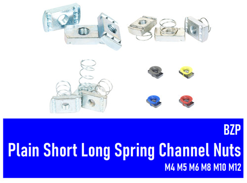 Channel nuts unistrut plain - nuts,