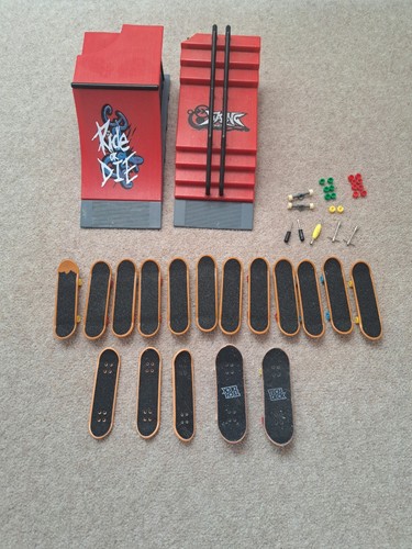 Tech deck ramps skateboards - deck, ramps,