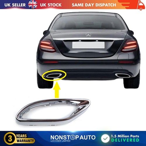 Chrome exhaust tip tailpipe - tip,