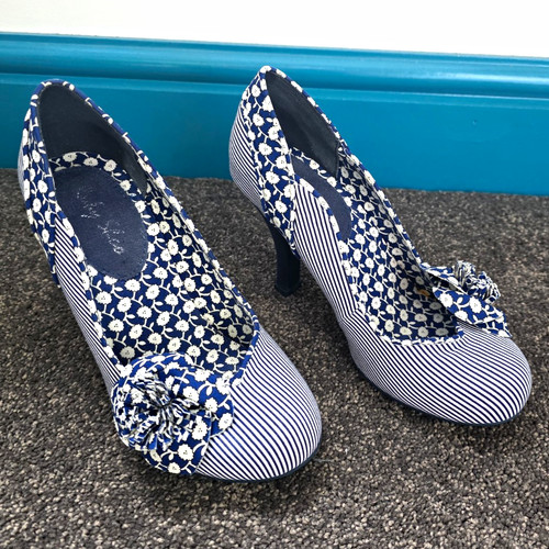 Ruby shoo women blue white - ruby, blue/white