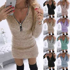 Plus Size Womens Ribbed Mini