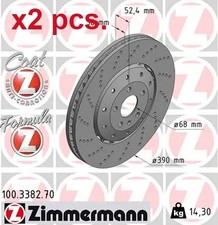 X2 PCS FRONT BRAKE DISC ROTOS