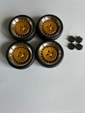 1/18 scale Modified Tuning Rally 15”RONAL TURBO WHEELS in GOLD
