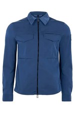 BELSTAFF COMMAND SHIMMER SHELL OVERSHIRT JACKET FORWARD BLUE 3XL RRP £225 BNWT