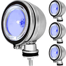 NEW BLUE WHITE HALOGEN CAR SPOTLIGHTS FOG SPOT LIGHTS FOGLIGHTS LED LAMP LIGHT