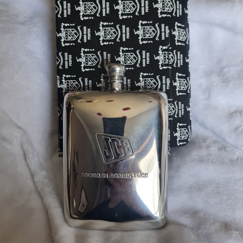 Jcb hip flask handmade - flask,