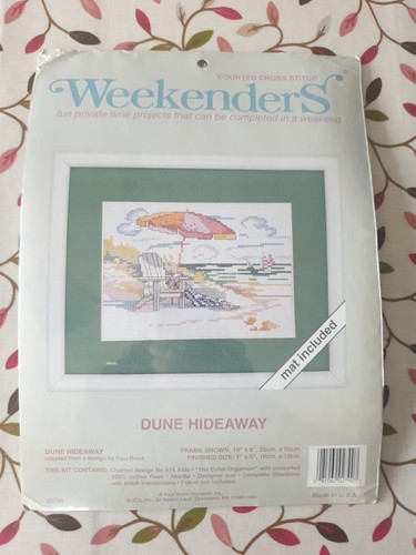 Weekender counted cross stitch - counted,