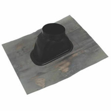 Pitch Roof Lead Flashing Kit to be used with Condensing Boilers Flue Pipes