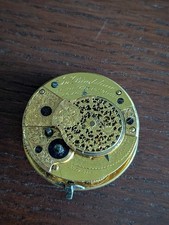 Verge Fusee Pocket Fob Watch