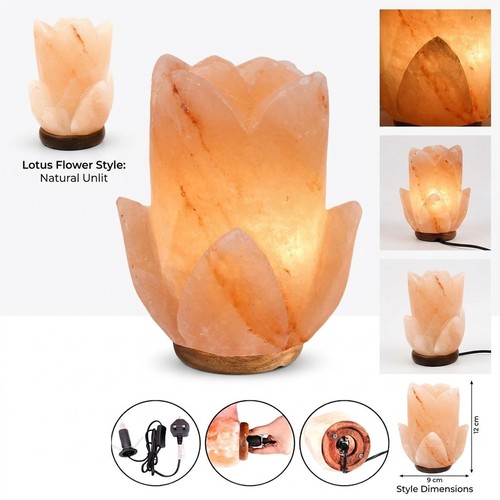Flower shape himalayan - shape, salt