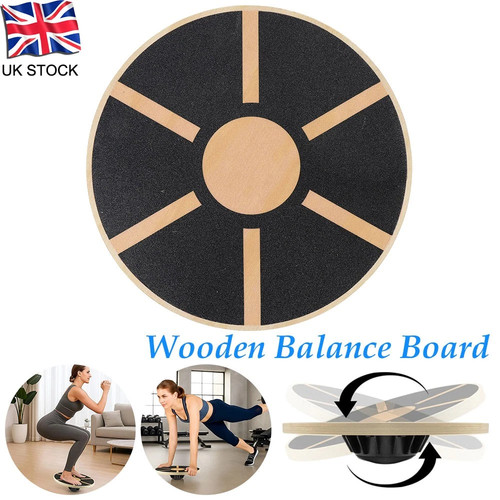 Wooden wobble balance - wobble, board
