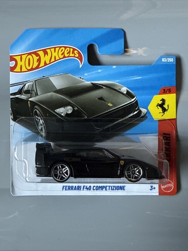 Hot wheels black ferrari - hot, f40