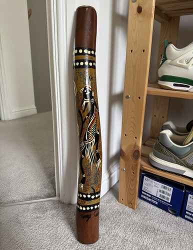Hand painted australian wooden - hand,