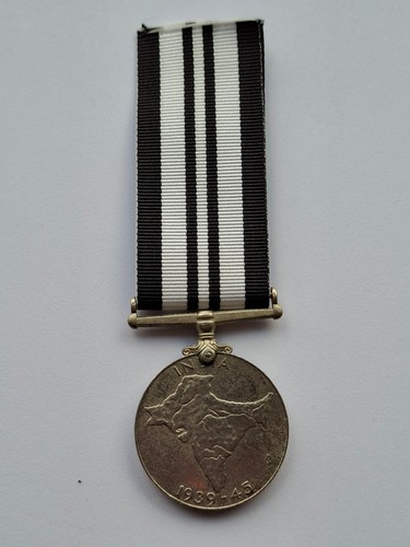 Ww2 india service medal - india,