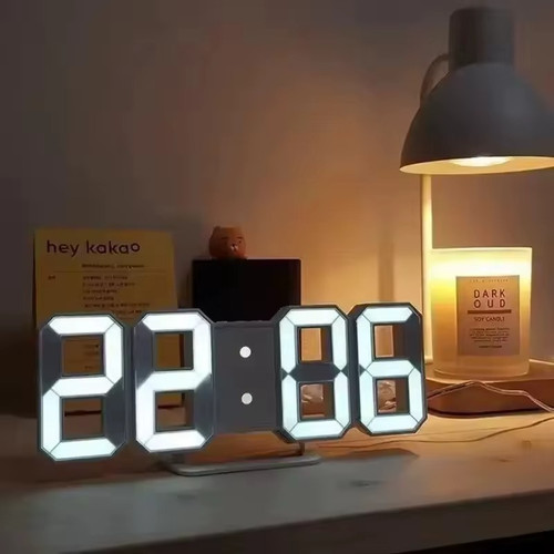 Led digital alarm - 3d, clock