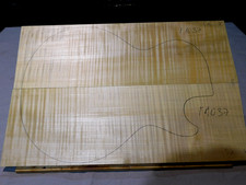 Flame Maple Carved Top for