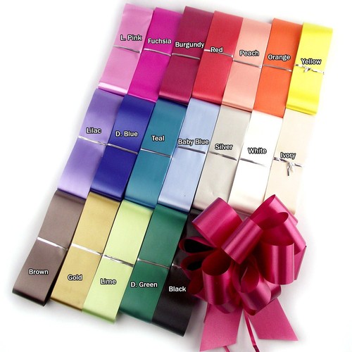 50mm pull bows - 50mm, ribbon