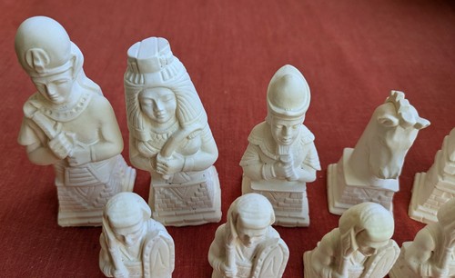 Egyptian chess set latex - chess,