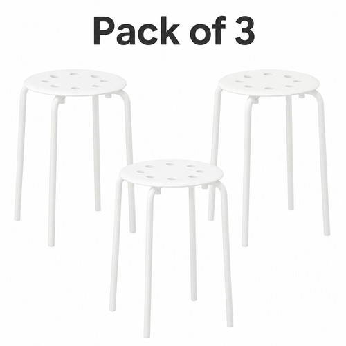 Ikea marius stool white - white, 45