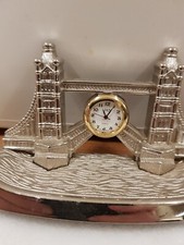 Tower Bridge Silver Tone Table