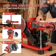 Belt Disc Sander 2-in-1 Bench