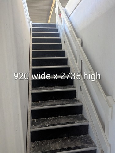 Wooden staircase one - wooden, run