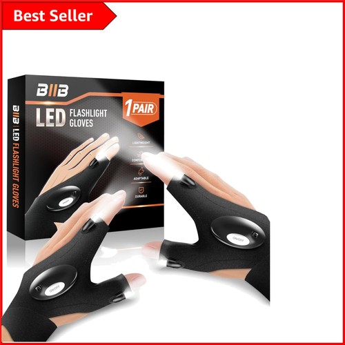 Unisex led gloves with - led,