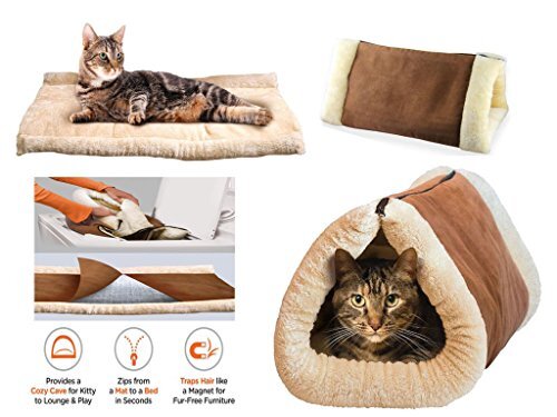 2in1 self heating pet tunnel - 2in1,