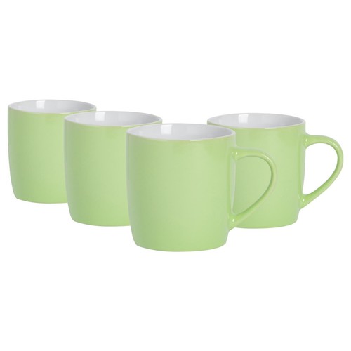 Coloured coffee mugs - 4x,