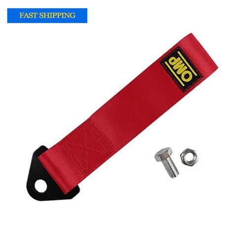 Universal red car tow - red, towing